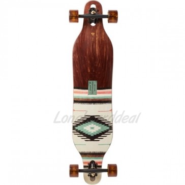 Arbor Axis Flagship II Native 37" drop-through longboard complete