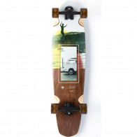 Arbor Mission Photo 35" kicktail longboard complete 