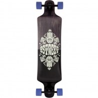 D-Street Drop Down Tripout 40" longboard complete