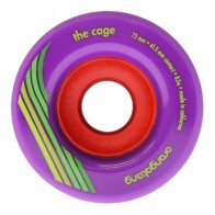 Orangatang The Cage 73mm 83a Purple longboard wielen
